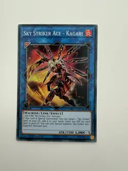 YUGIOH Super Rare Sky Striker Ace - Kagari DASA-EN027 1st Edition - Image 1