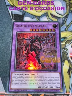 CARTE Yu Gi Oh QUAERITIS DESPIAN DAMA-FR034 1ere edition - Image 1