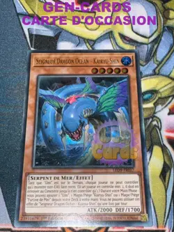 CARTE Yu Gi Oh SEIGNEUR DRAGON OCEAN - KAIRYU-SHIN LED9-FR017 1ere edit - Image 1