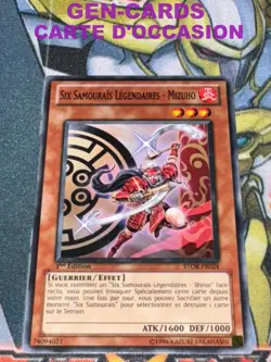 CARTE Yu Gi Oh SIX SAMOURAIS LEGENDAIRES - MIZUHO STOR-FR024 1ere ed. - Image 1
