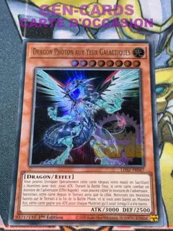CARTE Yu Gi Oh DRAGON PHOTON AUX YEUX GALACTIQUES LDS2-FR047 1ere edition - Image 1