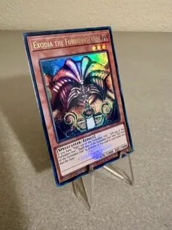 Yugioh Exodia the Forbidden One (Emblazoned Ultra Rare) 25LP-EN000 Limited Ed NM - Image 3