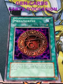 CARTE Yu Gi Oh MEGAMORPHE SKE-FR037 1ere edition M01 - Image 1