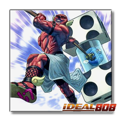 PRE-SALE YUGIOH x3 JUSH-EN058 NUMBER 67: PAIR-A-DICE SMASHER - RARE 1st EDITION - Image 1