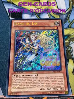 CARTE Yu Gi Oh DAME DU LAC SHSP-FR084 1ere edition - Image 1