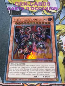 CARTE Yu Gi Oh YUBEL - CAUCHEMAR ULTIME TITRE ARGENT BLC1-FR029 1ere - Image 1