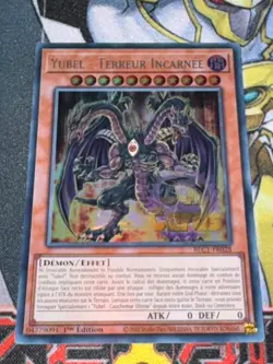 CARTE Yu Gi Oh YUBEL - TERREUR INCARNEE BLC1-FR028 ARGENT 1ere edition - Image 1