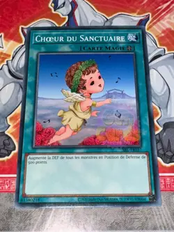 25TH Carte Yu Gi Oh CHOEUR DU SANCTUAIRE SRL-FR037 - Image 1