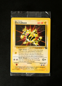 Pokemon Card TCG - Electabuzz Promo 2 Sealed - WOTC Black Star Promo First Movie - Image 1