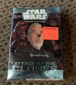 Star Wars Dark Side Starter Deck NEW Attack of the Clones Trading Card Game - Image 1