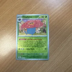 Vileplume 151 Reverse Holo045/165 Scarlet & Violet Pokemon Card ENGLISH - Image 1