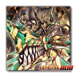 PRE-SALE YUGIOH x3 JUSH-EN013 MYSTERION THE DRAGON CROWN - RARE 1st EDITION - Image 1