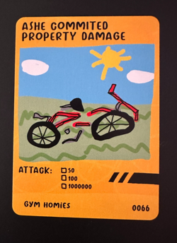 Pokemon parody card Pokenots Gym homies dysfunctional passholder Pokenot Ashe Co - Image 1