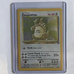 Kangaskhan Holo 5/64 Jungle Set WOTC 1999 Pokemon Card Mint/Near Mint - Image 1