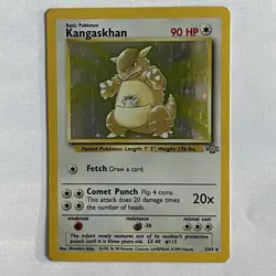 Kangaskhan Holo 5/64 Jungle Set WOTC 1999 Pokemon Card Mint/Near Mint - Image 2