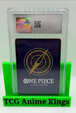 Monkey D. Luffy Wanted OP05-119 Secret Rare - SP Ver One Piece Card CGC 10 - Image 2