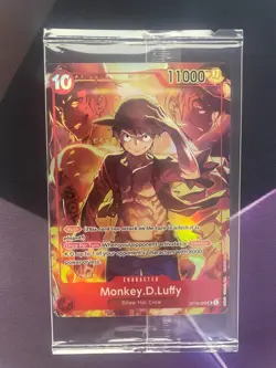 One Piece TCG: Luffy ST10-006 Treasure Booster Promo Card - SEALED! - Image 1