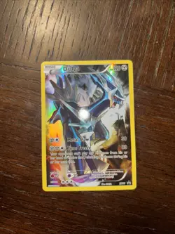 Pokemon Dialga V Holo Rare Card Sword & Shield Astral XY77 Promo - Image 1
