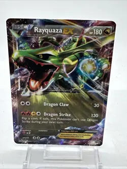 Pokemon Card Rayquaza EX Promo XY73 Holo 2015 - Image 1