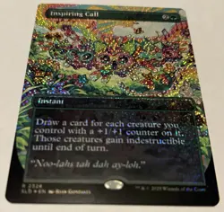 🌟 Inspiring Call (CONFETTI 🎉 Foil) Furby DOO-AY NOO-LAH Secret Lair MTG 🌟 - Image 1