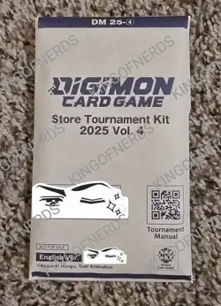 Digimon Card Game Store Tournament Kit 2025 Vol 4 English FREE SHIPPING!!! - Image 2