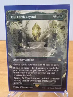The Earth Crystal (Borderless) #374 Final Fantasy Non Foil - Image 1