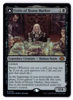 Sorin Of House Markov NM* FOIL Modern Horizons 3 ENGLISH 0245 mtg -UnltdCards - Image 1