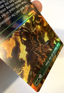 MTG Last March of the Ents *FOIL BORDERLESS* The Lord of the Rings 0418 NM - Image 4