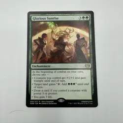 MTG Glorious Sunrise NM Innistrad: Crimson Vow 200/277 Regular Rare - Image 1