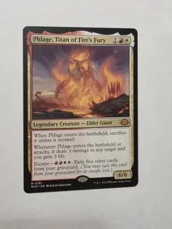 Phlage, Titan Of Fire's Fury - Modern Horizons 3 - MH3 - Near Mint - MTG - Image 1