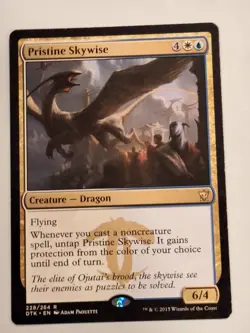 Pristine Skywise - Dragons of Tarkir - Magic the Gathering MTG Nice! - Image 1
