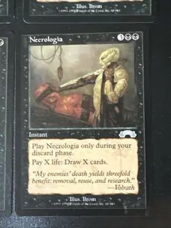 Necrologia X4 Exodus Ex Condition See Pics Front Back - Image 2