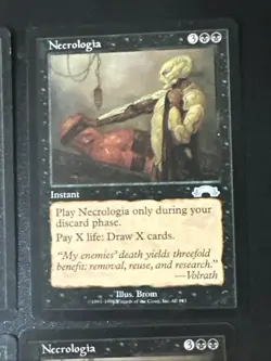 Necrologia X4 Exodus Ex Condition See Pics Front Back - Image 3
