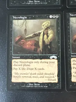 Necrologia X4 Exodus Ex Condition See Pics Front Back - Image 5