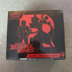 Pokemon TCG - Destined Rivals ETB Elite Trainer Box - Brand New & Sealed ✅ - Image 1