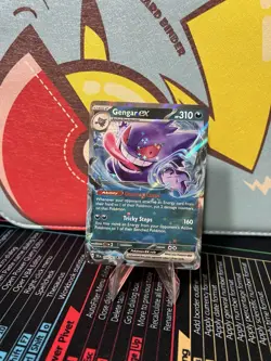 Pokemon TCG 2024 Gengar ex - 104/162 - Temporal Forces Holo - NM - Image 3