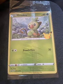 Pokemon Celebrations 25th Anniversary: Galar First Partners Jumbo Promos -SEALED - Image 1