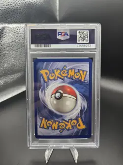 Pokemon Lapras Fossil Unlimited Holo Rare #10 PSA 8 - Image 3