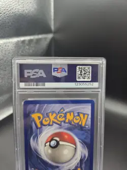 Pokemon Lapras Fossil Unlimited Holo Rare #10 PSA 8 - Image 4