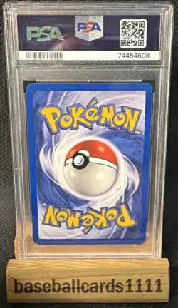 2000 POKEMON ROCKET PRERELEASE #8 DARK GYARADOS-HOLO PSA 8 P2 - Image 2