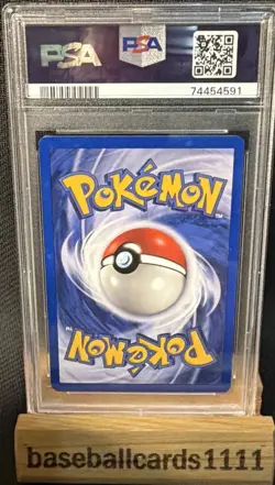 1999 POKEMON FOSSIL COSMOS-THUNDERSTORM DECK #15 ZAPDOS-HOLO PSA 8 P2 - Image 2