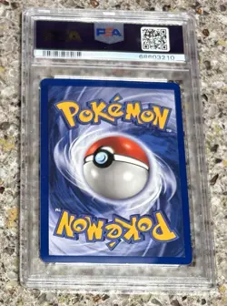 1999 POKEMON FOSSIL #9 KABUTOPS-HOLO PSA 8 - Image 2