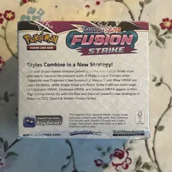 Pokemon TCG Sword & Shield Fusion Strike Booster Box New Sealed - Image 4