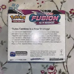 Pokemon TCG Sword & Shield Fusion Strike Booster Box New Sealed - Image 5