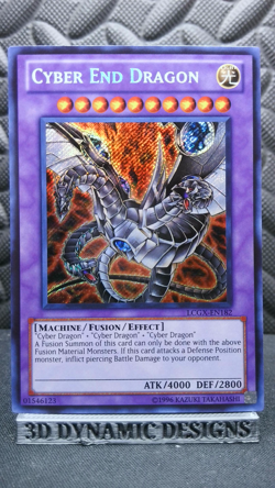 | Yugioh Cyber End Dragon LCGX-EN182 Secret Rare Legendary Collection GX NM🔥 | - Image 1