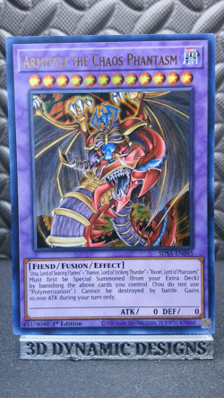 | Yugioh Armityle the Chaos Phantasm SDSA-EN045 1st Ultra Structure Deck NM 🔥 | - Image 1