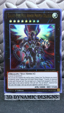 | Yugioh Galaxy-Eyes Full Armor Photon Dragon DUPO-EN063 NM/M 🔥 | - Image 1