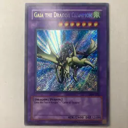 [LP] Gaia the Dragon Champion LOB-125 YuGiOh Legend of Blue Eyes White Dragon - Image 1