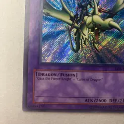 [LP] Gaia the Dragon Champion LOB-125 YuGiOh Legend of Blue Eyes White Dragon - Image 5