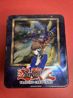 Yu-Gi-Oh 2003 Collectible Tin Kaiba XYZ Dragon Empty Tin Only - Image 1